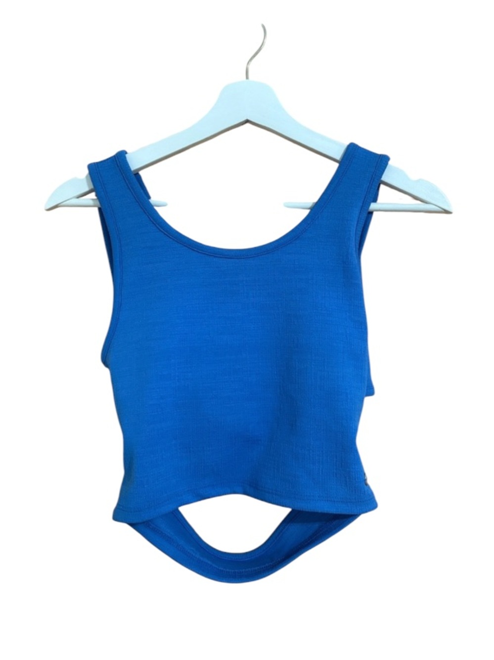 Roxy Size Small Blue Open-Back Tank Top